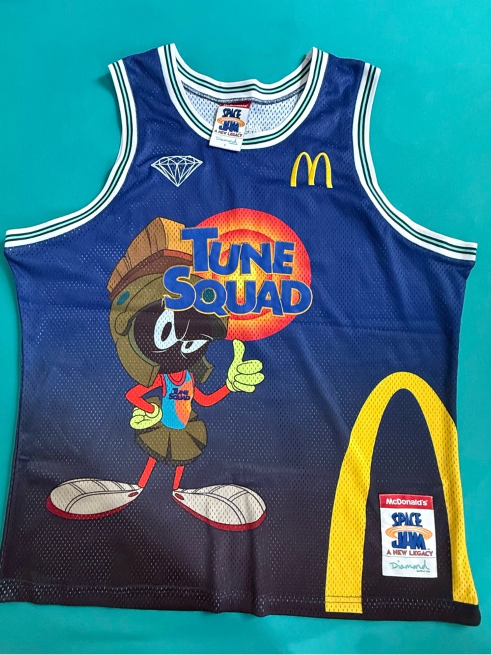 McDonald's x Tune Squad Navy Space Jam Men's Jersey